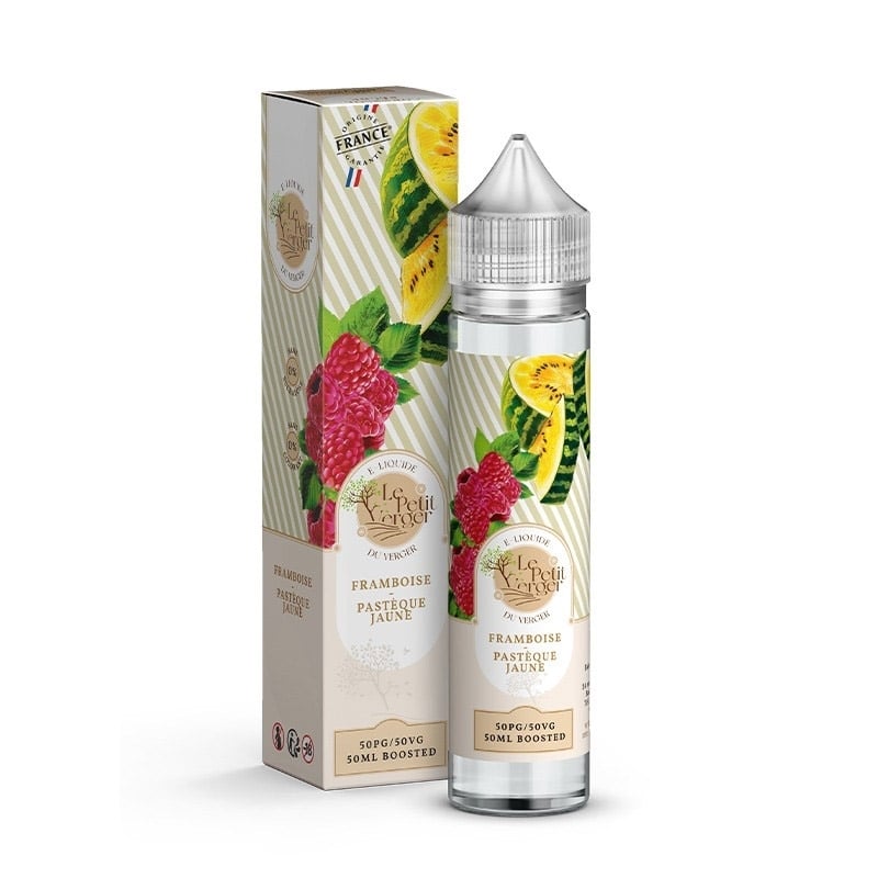 e-liquide Framboise Pastèque Jaune 50 ml - Le Petit Verger pas cher