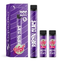 Wpuff 1800 1 Batterie + 3 Pods - Liquideo pas cher