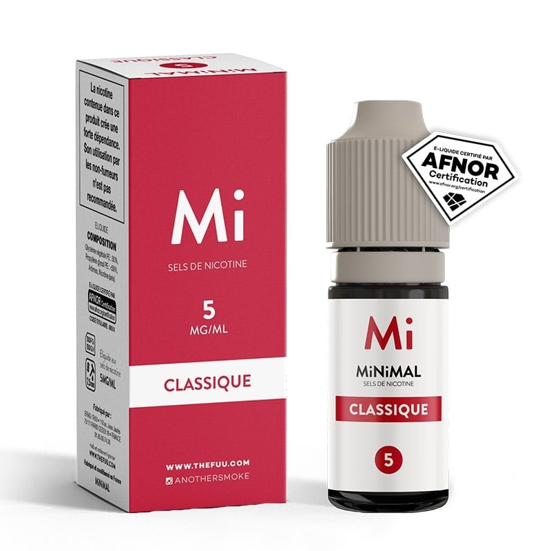 e-liquide Classique Minimal 10 ml - Fuu pas cher