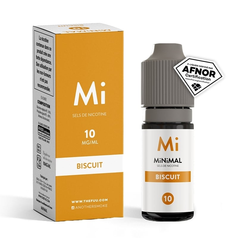 e-liquide Biscuit Minimal 10 ml - Fuu pas cher