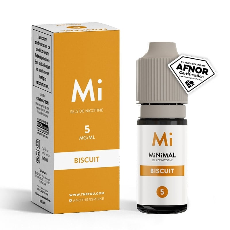 e-liquide Biscuit Minimal 10 ml - Fuu pas cher