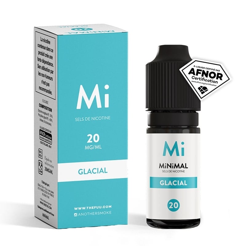 e-liquide Glacial Minimal 10 ml - Fuu pas cher