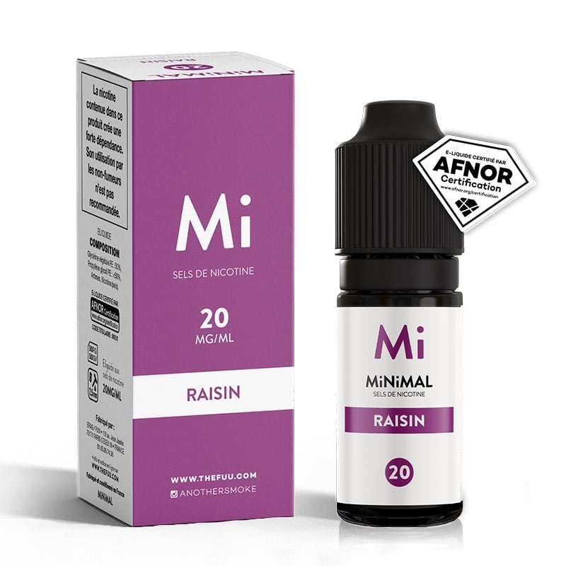 e-liquide Raisin Minimal 10 ml - Fuu pas cher