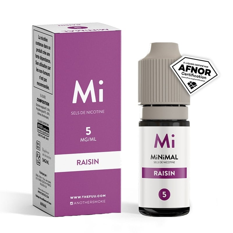 e-liquide Raisin Minimal 10 ml - Fuu pas cher