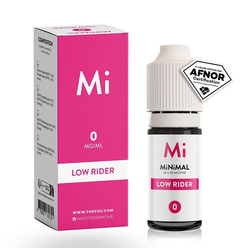 e-liquide Low Rider Minimal 10 ml - Fuu pas cher