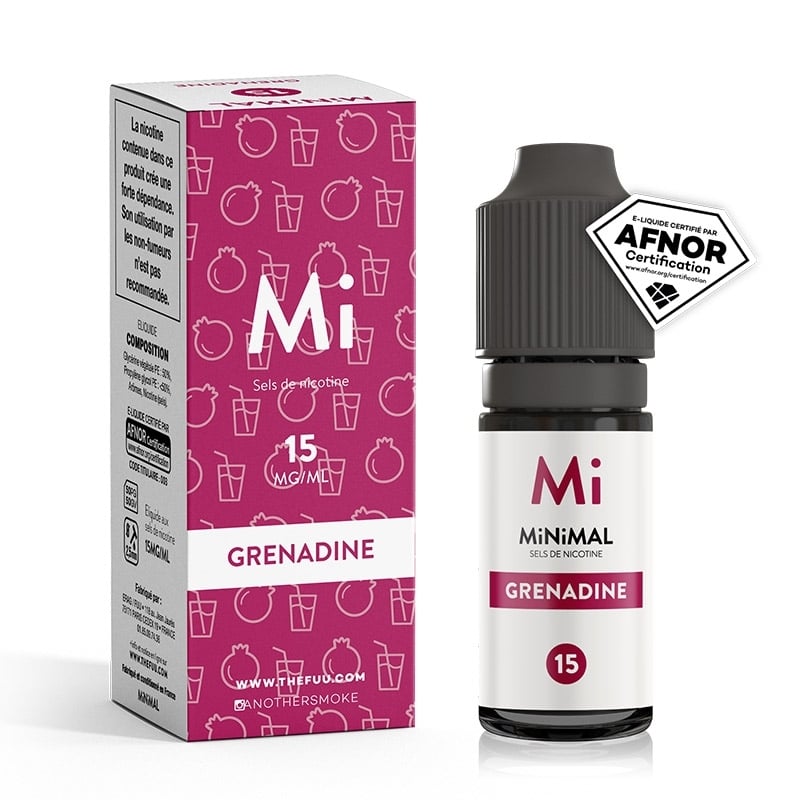 e-liquide Grenadine Minimal 10 ml - Fuu pas cher
