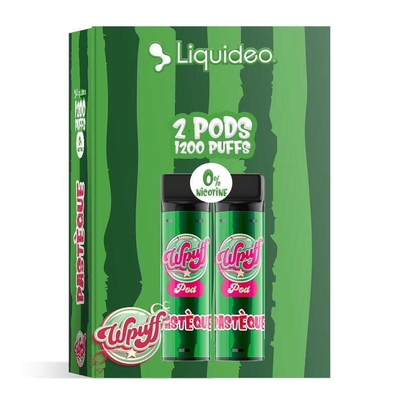 Wpuff 1800 2 Pods - Liquideo pas cher