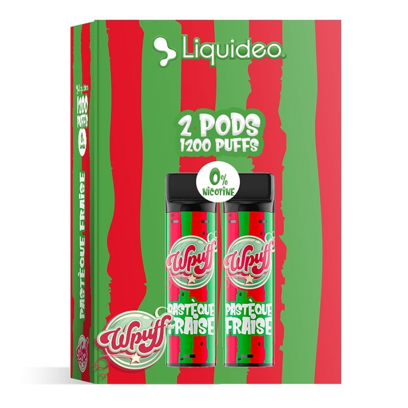 Wpuff 1800 2 Pods - Liquideo pas cher
