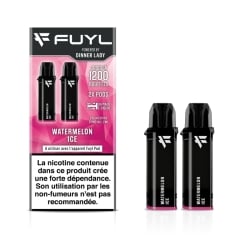 2 Cartouches Fuyl 2 ml - Dinner Lady pas cher watermelon ice