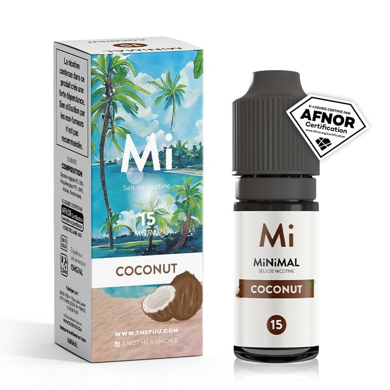 e-liquide Coconut 10 ml - Minimal - Fuu pas cher
