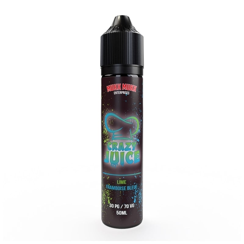 e-liquide Lime Framboise Bleue 50 ml - Mukk Mukk pas cher