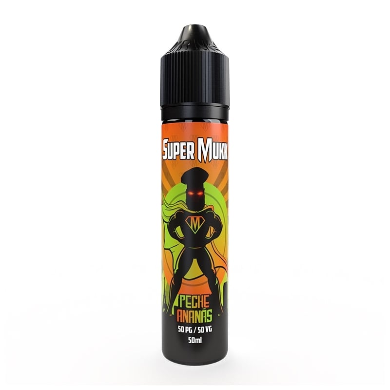e-liquide Pêche Ananas 50 ml - Super Mukk pas cher