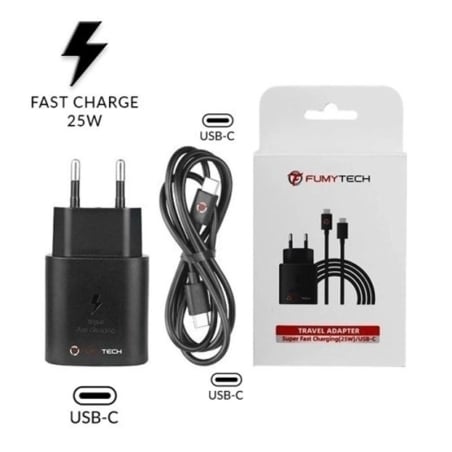 Adaptateur USB-C + Câble USB-C - Fumytech pas cher