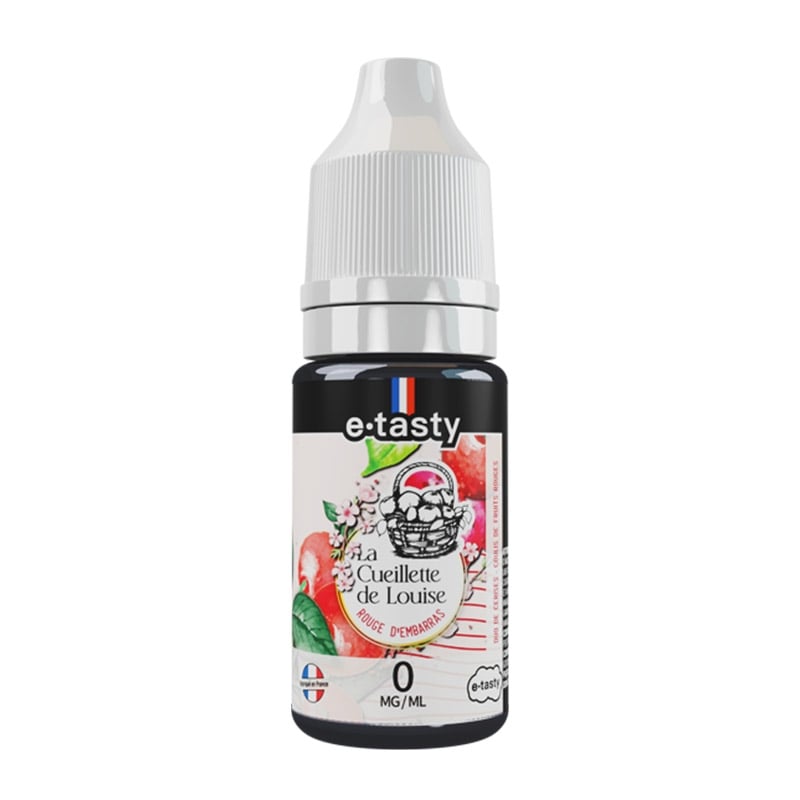 e-liquide Rouge d'Embarras 10 ml - La Cueillette de Louise pas cher