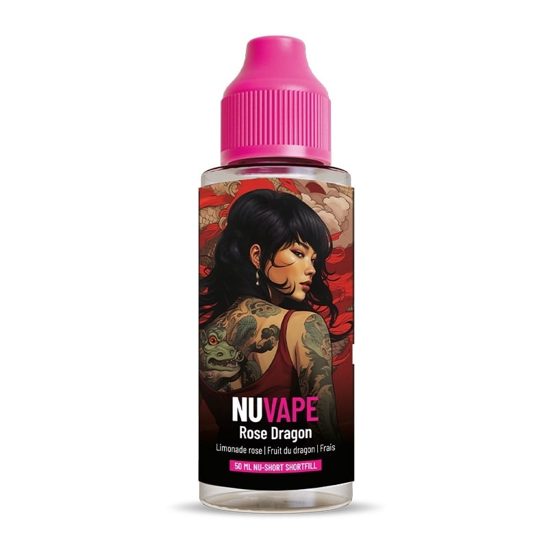 e-liquide Rose Dragon 50 ml - Nu Vape pas cher