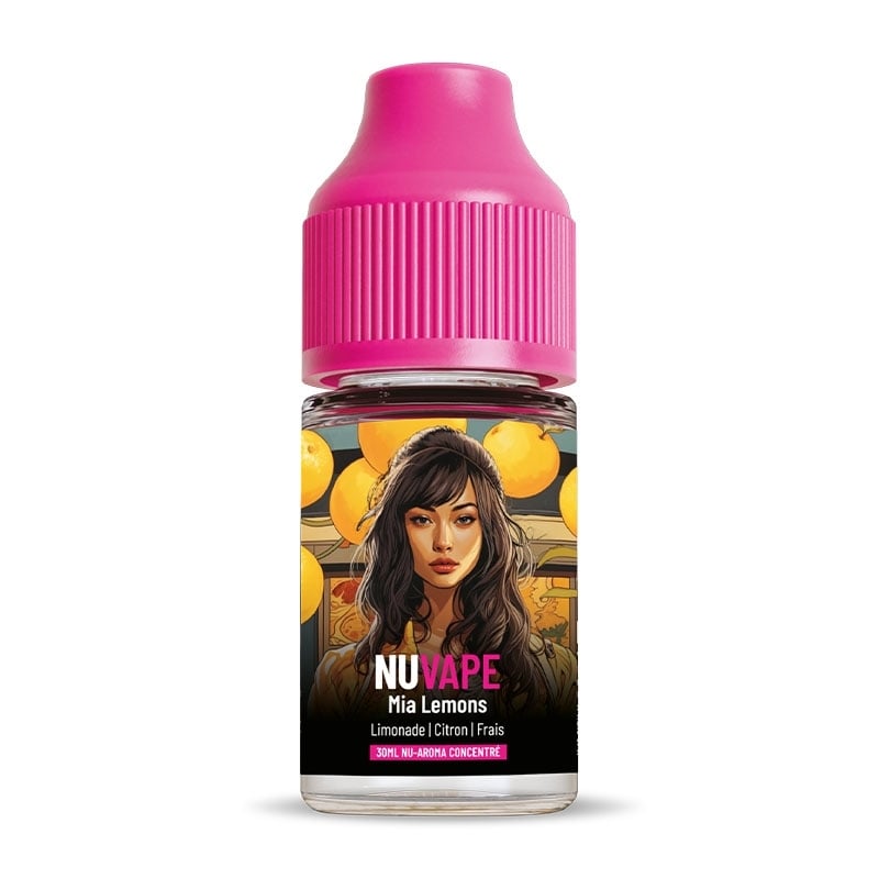 e-liquide Concentré Mia Lemons 30 ml - Nu Vape pas cher