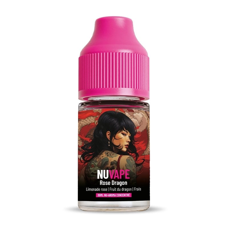 e-liquide Concentré Rose Dragon 30 ml - Nu Vape pas cher