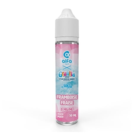 e-liquide Framboise Fraise 50 ml - Granita Soft pas cher