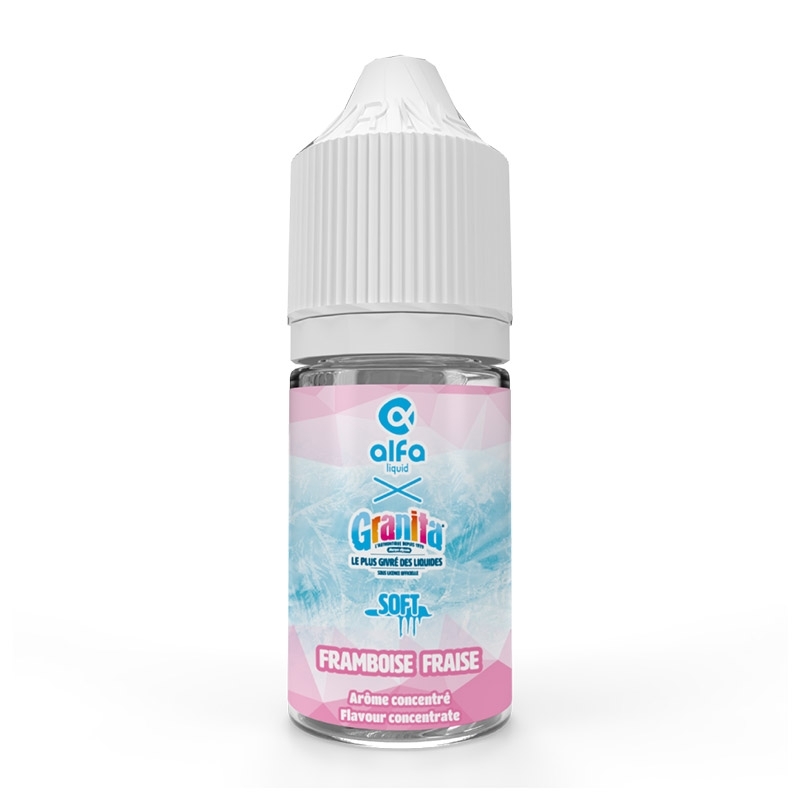 e-liquide Concentré Framboise Fraise Granita Soft 30 ml - Alfaliquid pas cher