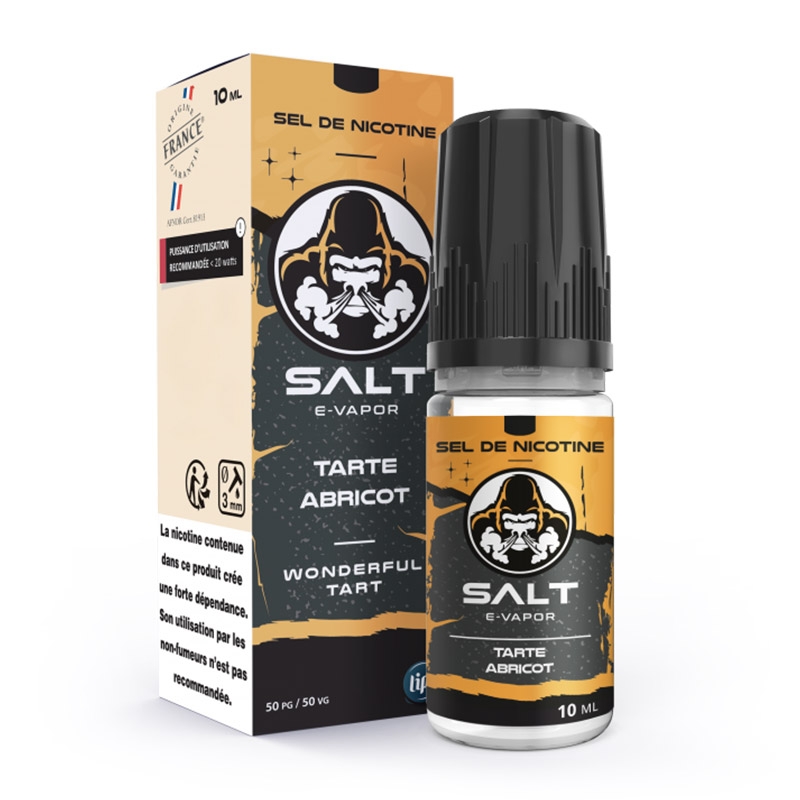 e-liquid Apricot Tart nicotine salt 10 ml - Salt E-Vapor cheap
