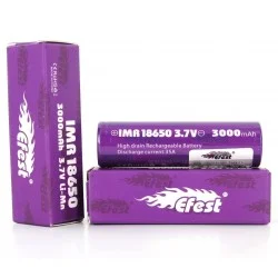 Accu 18650 - MILKA 3000 mAh - Efest pas cher Accu 18650 - MILKA 3000 mAh - Efest pas cher