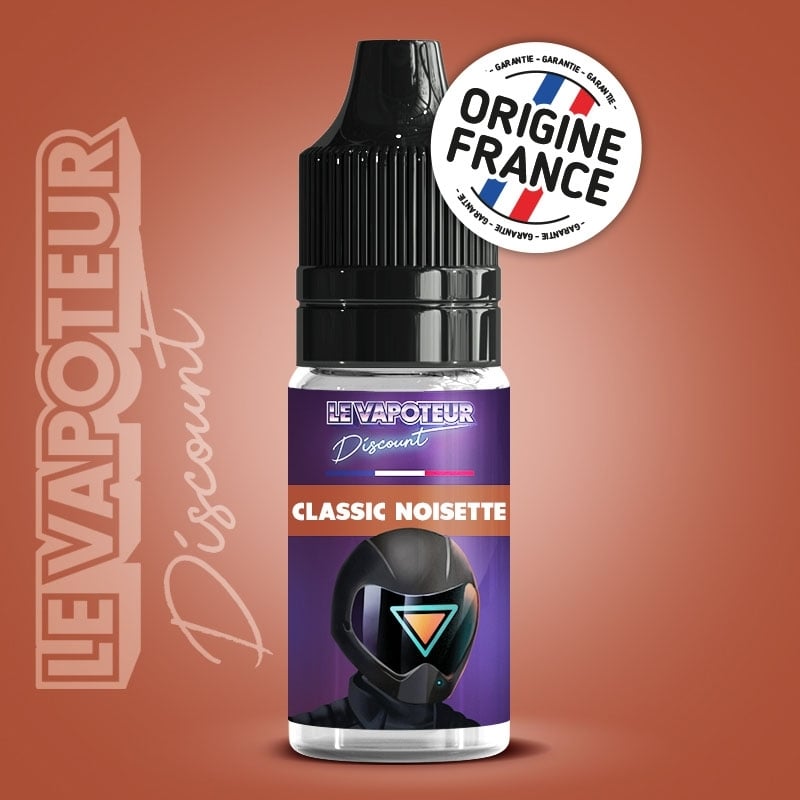 e-liquide Classic Noisette 10 ml - Le Vapoteur Discount pas cher