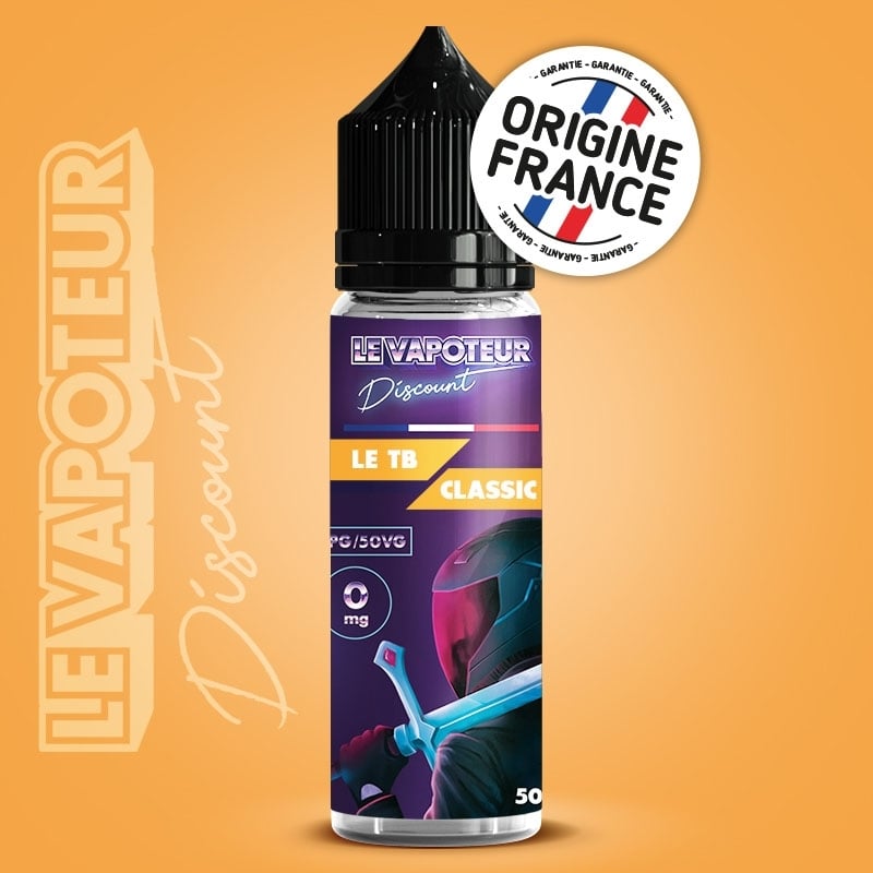 e-liquide Le TB Classic 50 ml - Le Vapoteur Discount pas cher