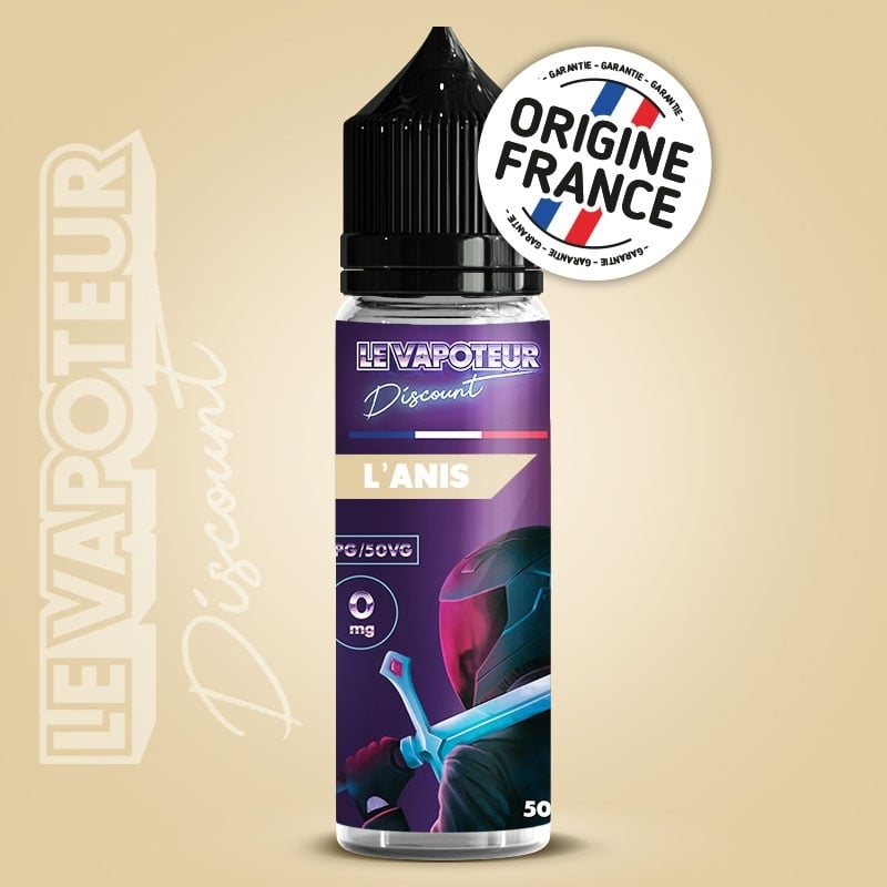e-liquid Anise 50 ml - Le Vapoteur Discount cheap