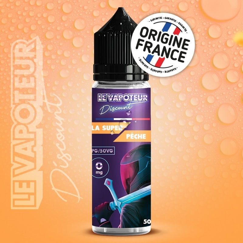 e-liquide La Super Pêche 50 ml - Le Vapoteur Discount pas cher
