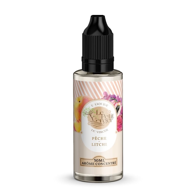 e-liquide Concentré Pêche Litchi 30 ml - Le Petit Verger pas cher