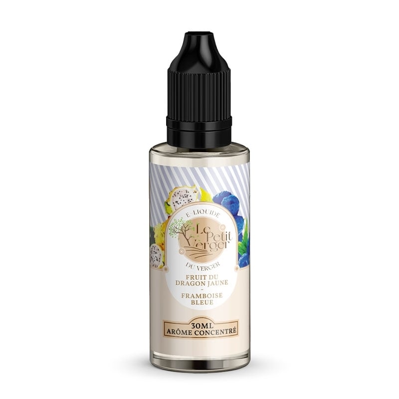e-liquide Concentré Fruit du Dragon Jaune Framboise Bleue 30 ml - Le Petit Verger pas cher