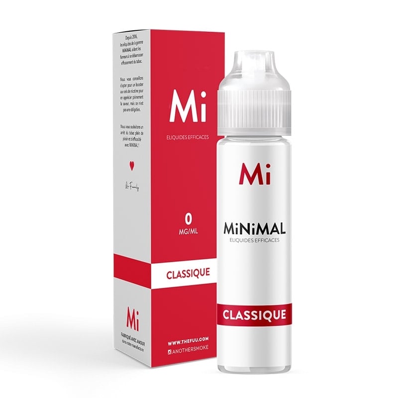 e-liquide Classique Minimal 50 ml - Fuu pas cher