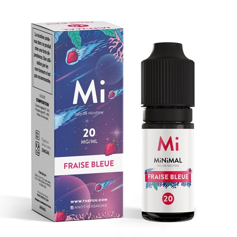 e-liquide Fraise Bleue 10 ml - Minimal - Fuu pas cher