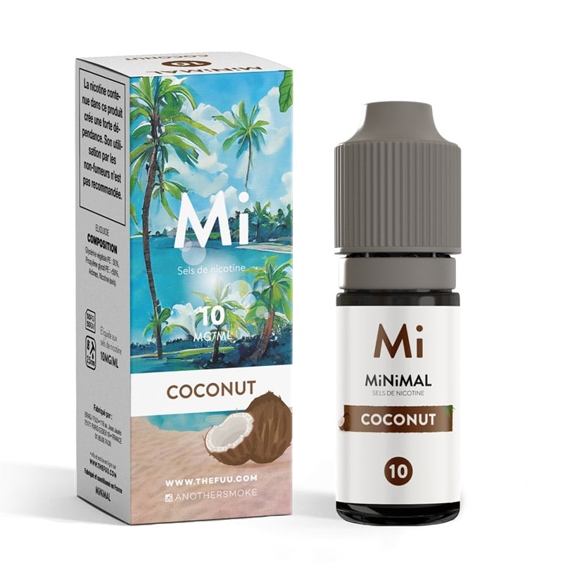 e-liquide Coconut 10 ml - Minimal - Fuu pas cher