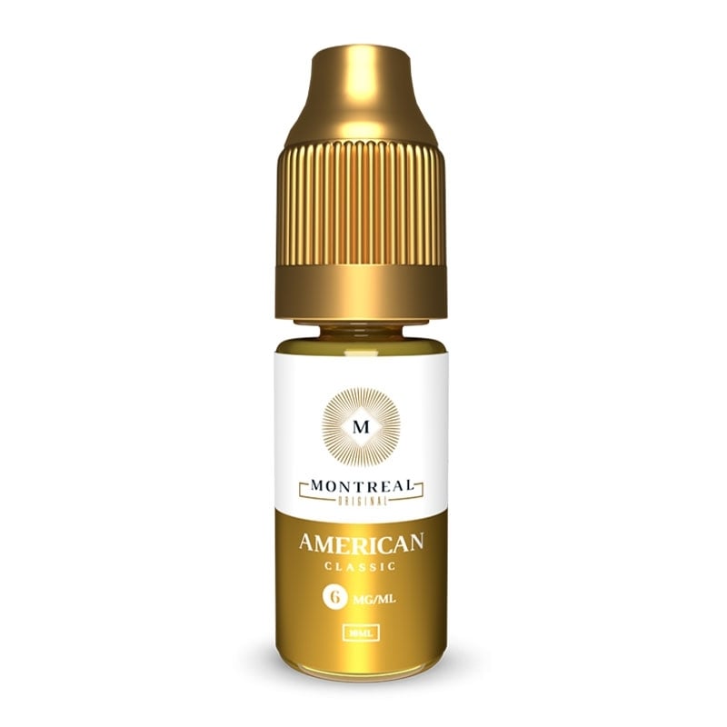 e-liquide American Classic 10 ml - Montreal Original pas cher