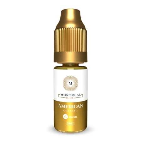 e-liquide American Classic 10 ml - Montreal Original pas cher