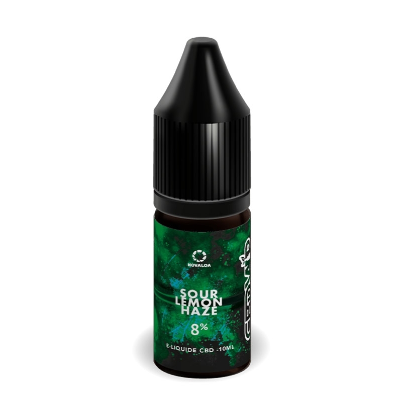CBD Sour Lemon Haze E-liquid 10 ml - Novaloa cheap