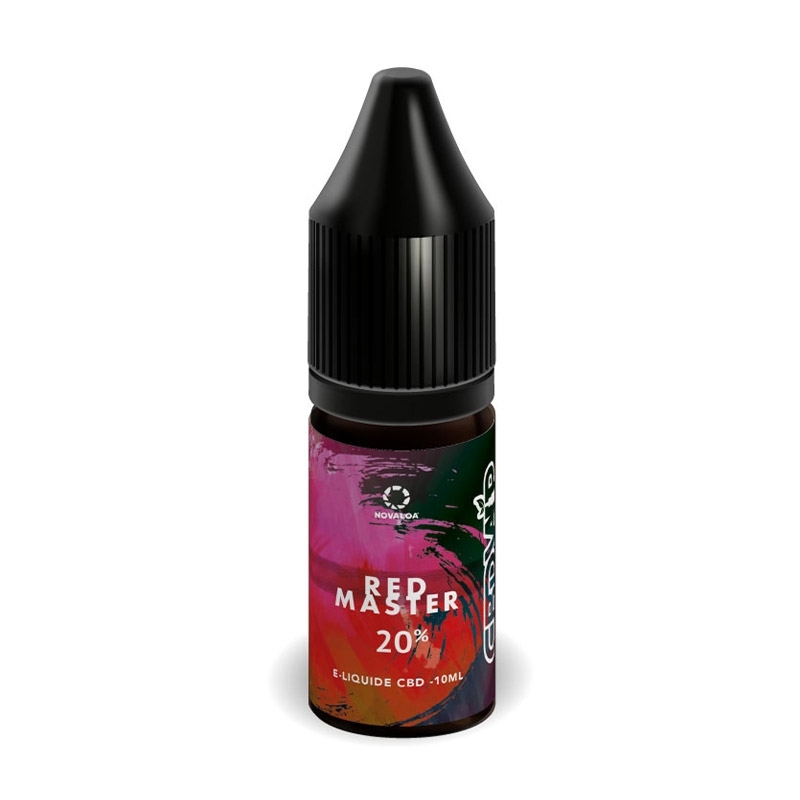 CBD E-liquid Red Master 10 ml - Novaloa cheap