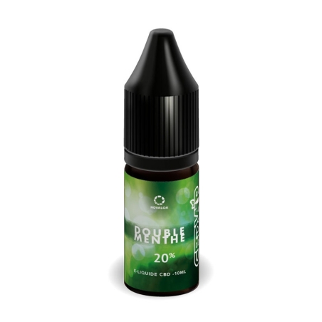 E-liquide CBD Double Menthe 10 ml - Novaloa pas cher