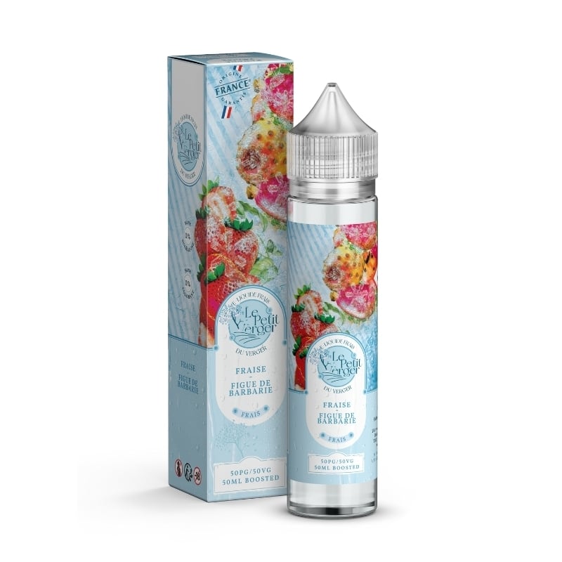 e-liquide Fraise Figue De Barbarie 50 ml - Le Petit Verger Frais pas cher