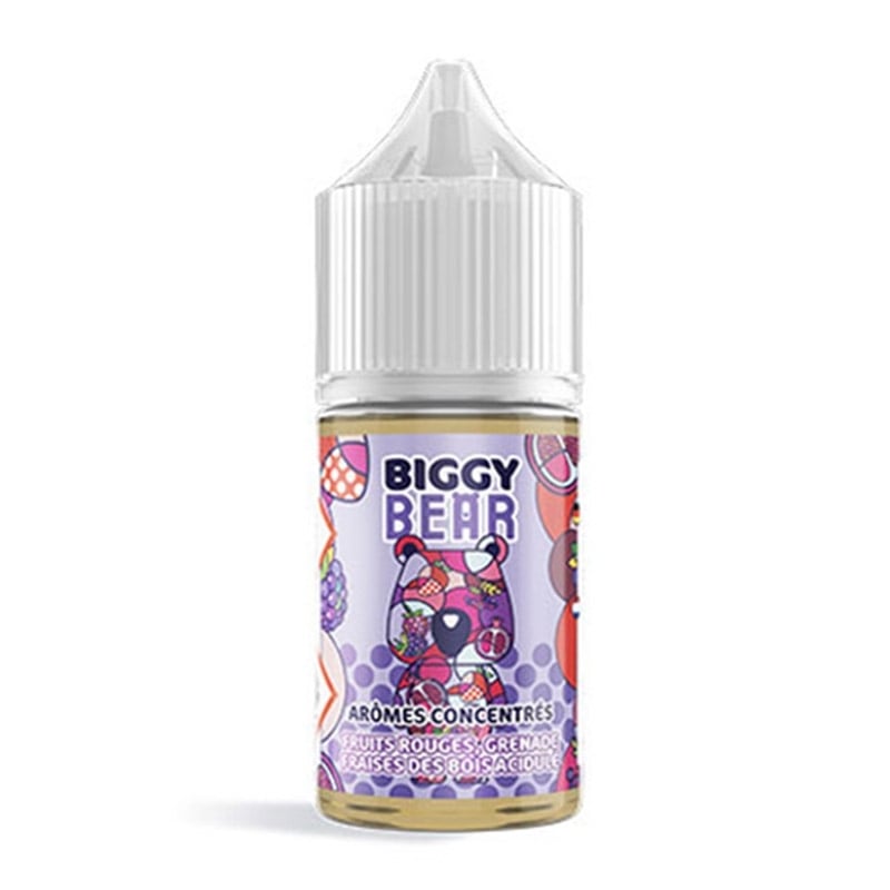 Concentré Fruits Rouges Grenade Fraise des Bois Acidulée 30 ml - Biggy Bear pas cher