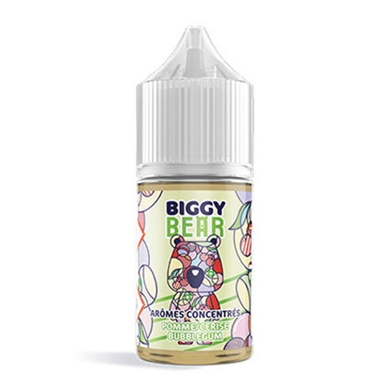 Concentré Pomme Cerise Bubble Gum 30 ml - Biggy Bear pas cher