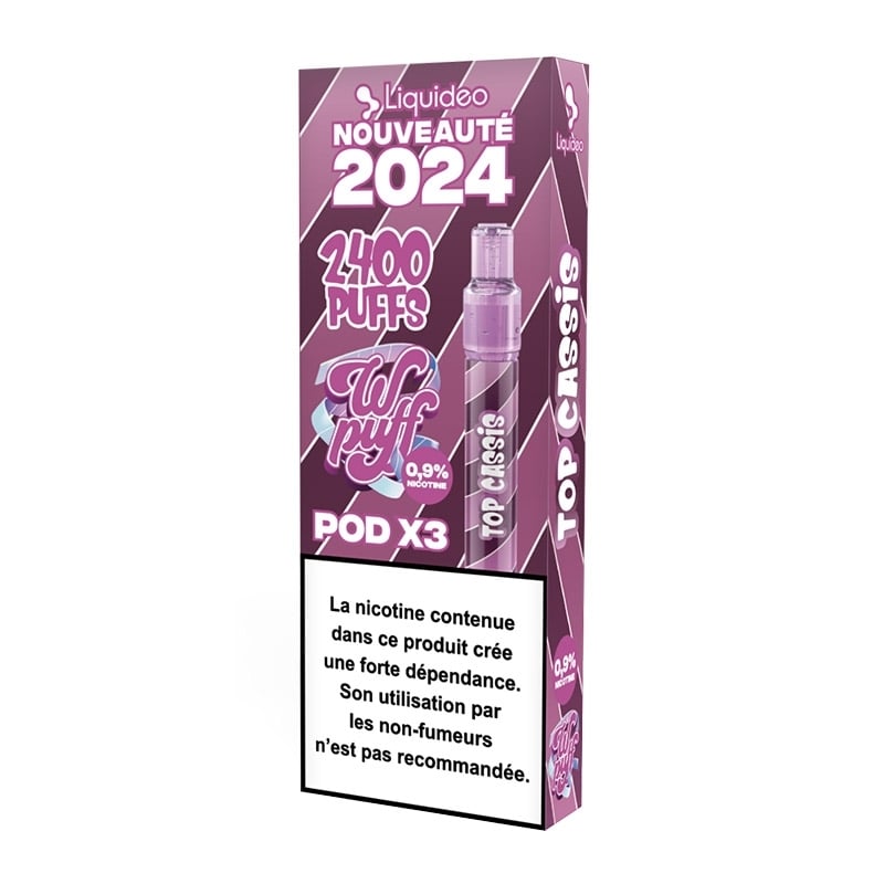 e-liquide Wpuff 2.0 1 Batterie + 3 Pods - Liquideo pas cher