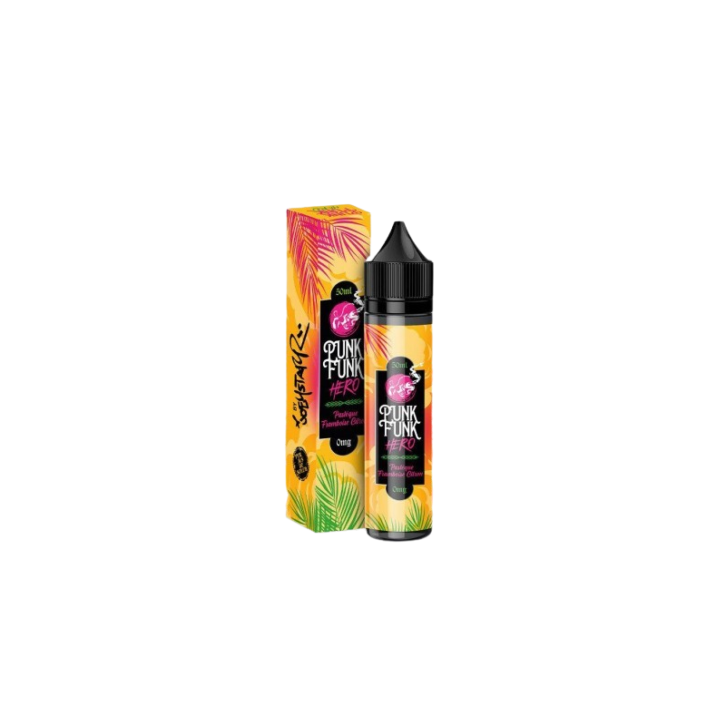 e-liquide Pastèque Framboise Citron 50 ml - Punk Funk Hero pas cher
