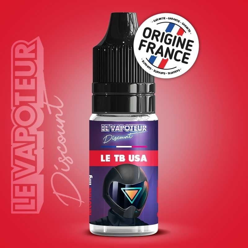 e-liquide Le TB USA 10 ml - Le Vapoteur Discount pas cher e-liquide Le TB USA 10 ml - Le Vapoteur Discount pas cher