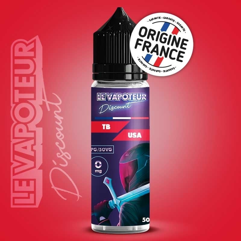 e-liquide Le TB USA 50 ml - Le Vapoteur Discount pas cher