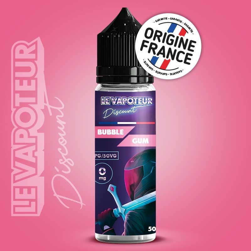 e-liquid Bubble Gum 50 ml - Le Vapoteur Discount cheap