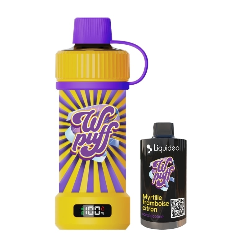 e-liquide Wpuff 12k Batterie + 1 Pod - Liquideo pas cher