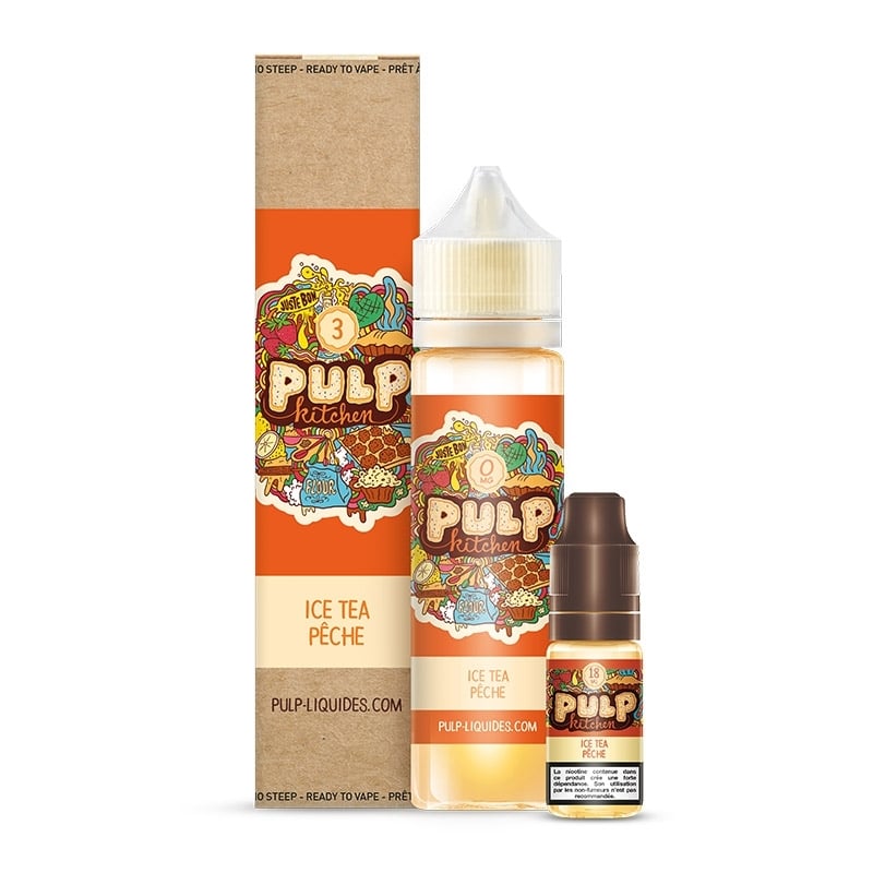 e-liquide Ice Tea Pêche Pulp Kitchen 60 ml - Pulp pas cher