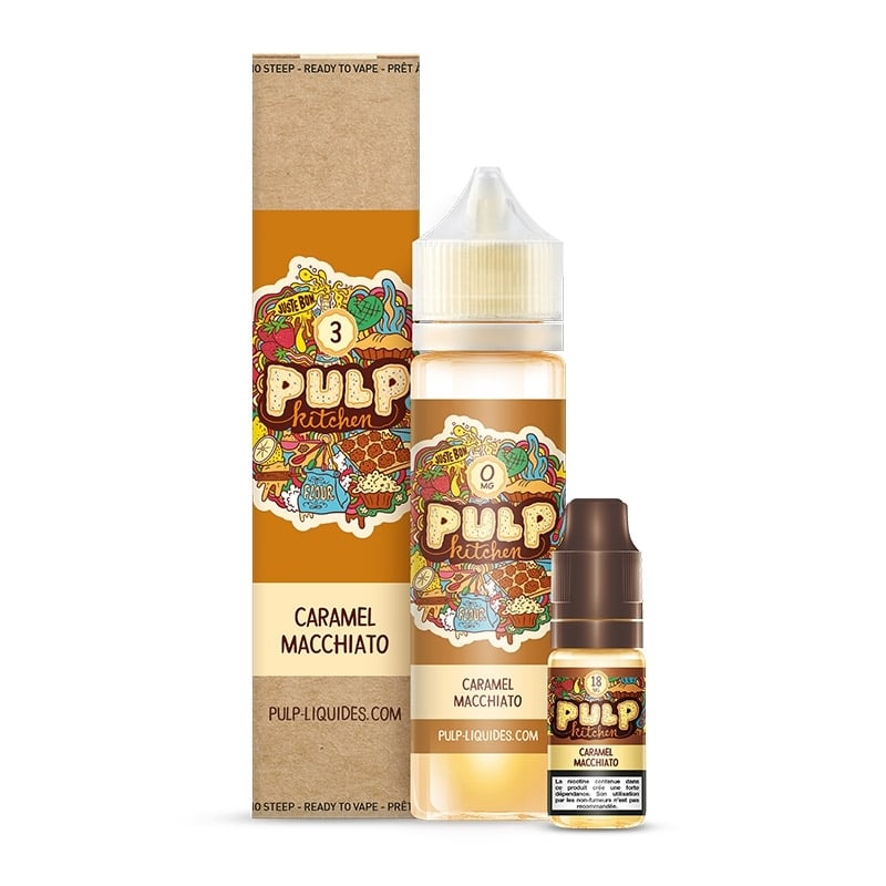 e-liquide Caramel Macchiato Pulp Kitchen 60 ml - Pulp pas cher